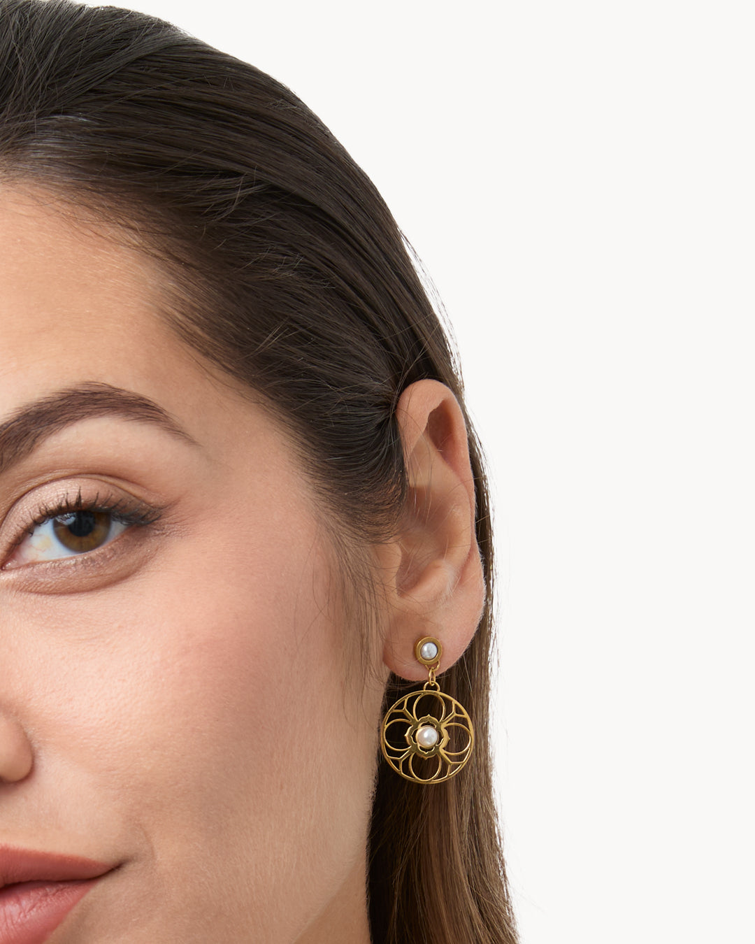 Timeless Pearl Bizzilla Dainty Dangling Earrings