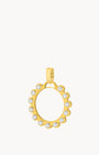Timeless Pearl Halo Pendant