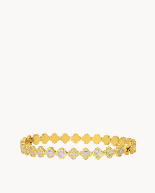 Bizzilla Dainty White Bangle