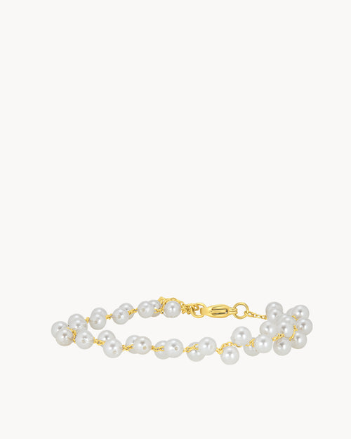 Radiant Timeless Pearl Adjustable Bracelet