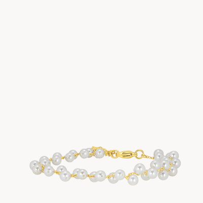 Radiant Timeless Pearl Adjustable Bracelet