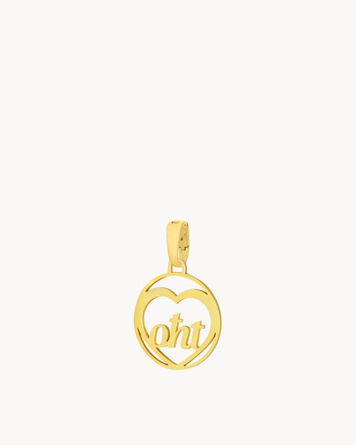 Oht Dainty Heart Hollow Pendant