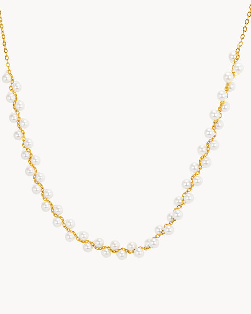 Radiant Timeless Pearl Adjustable Choker