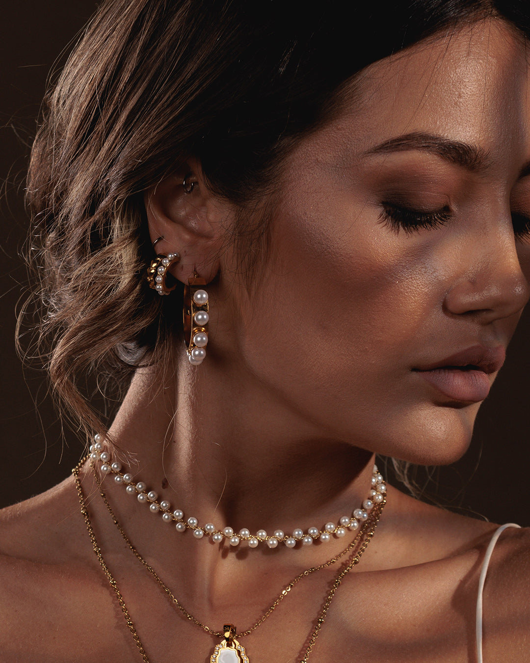 Radiant Timeless Pearl Adjustable Choker