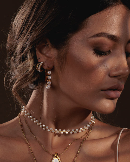Radiant Timeless Pearl Adjustable Choker