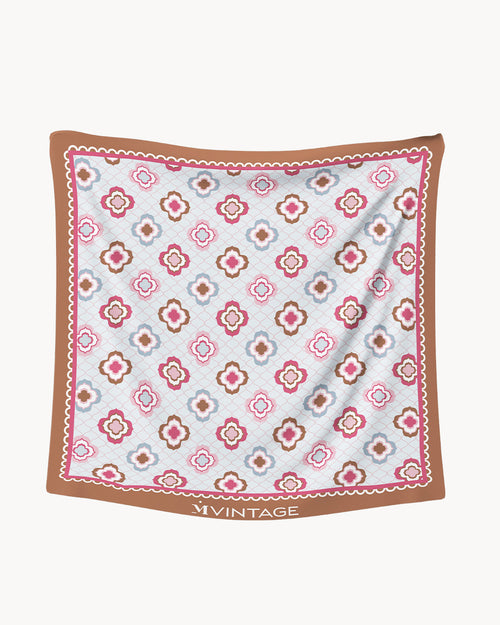 Bizzilla Brown Spring Scarf