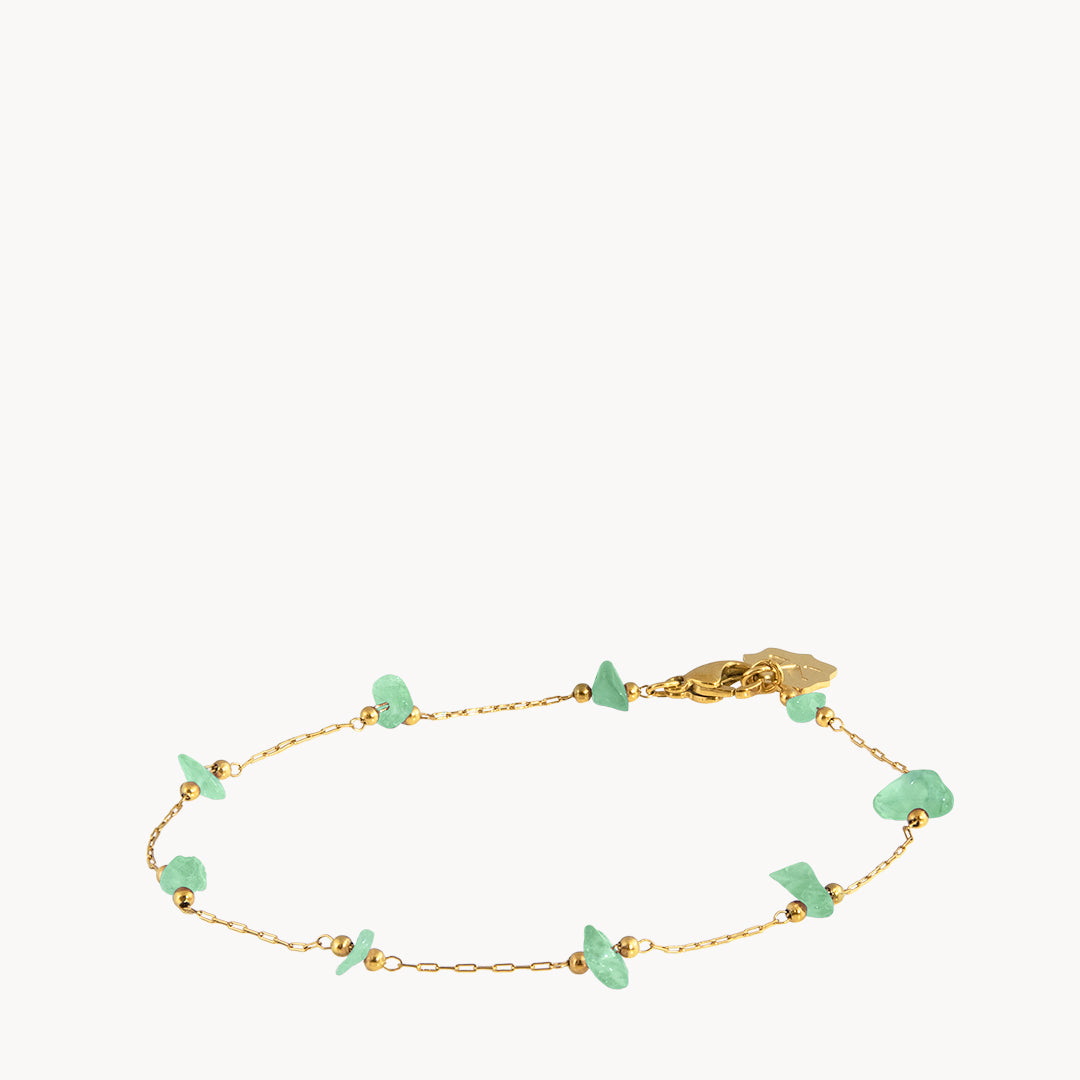 Jade Tin Cup  Bracelet