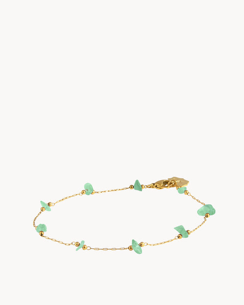 Jade Tin Cup  Bracelet