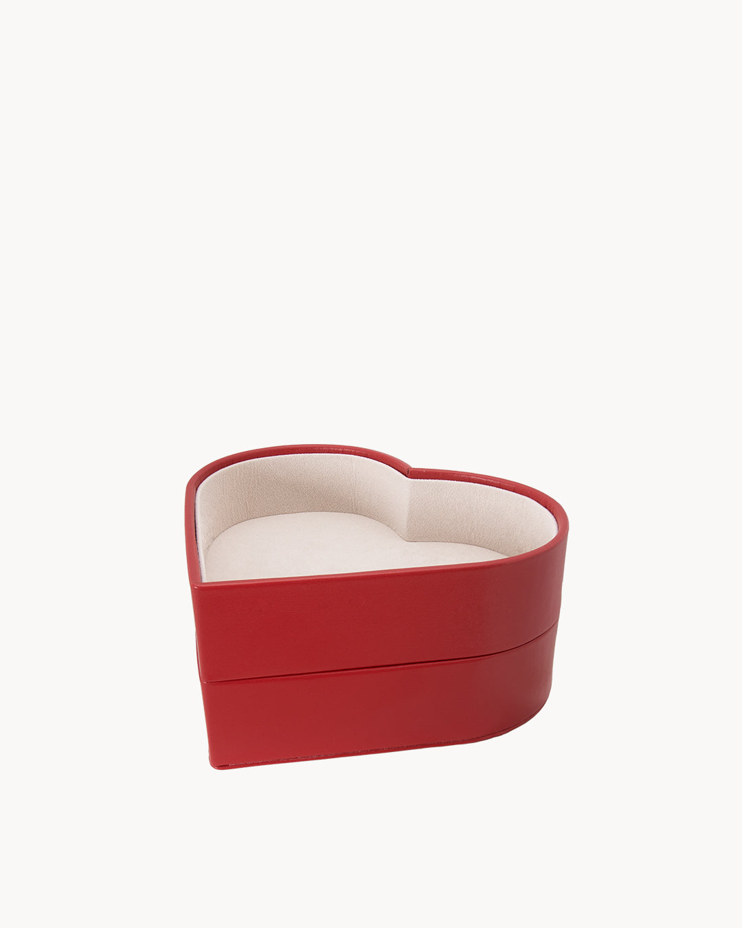 Stackable Red Heart Jewellery Box