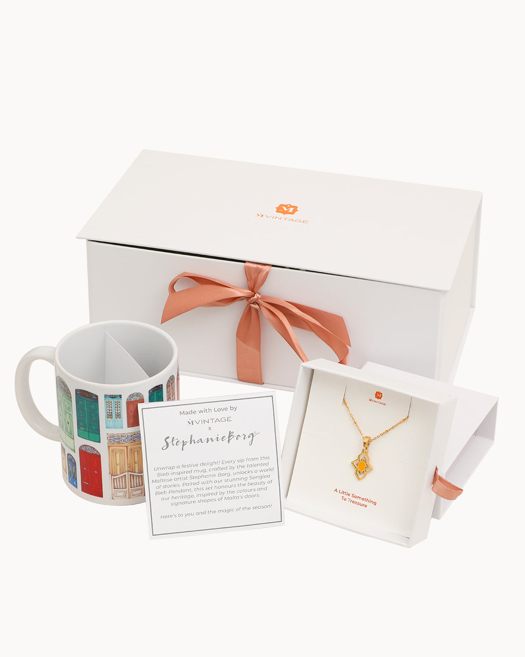 Mvintage x Stephanie Borg Orange Gift Pack