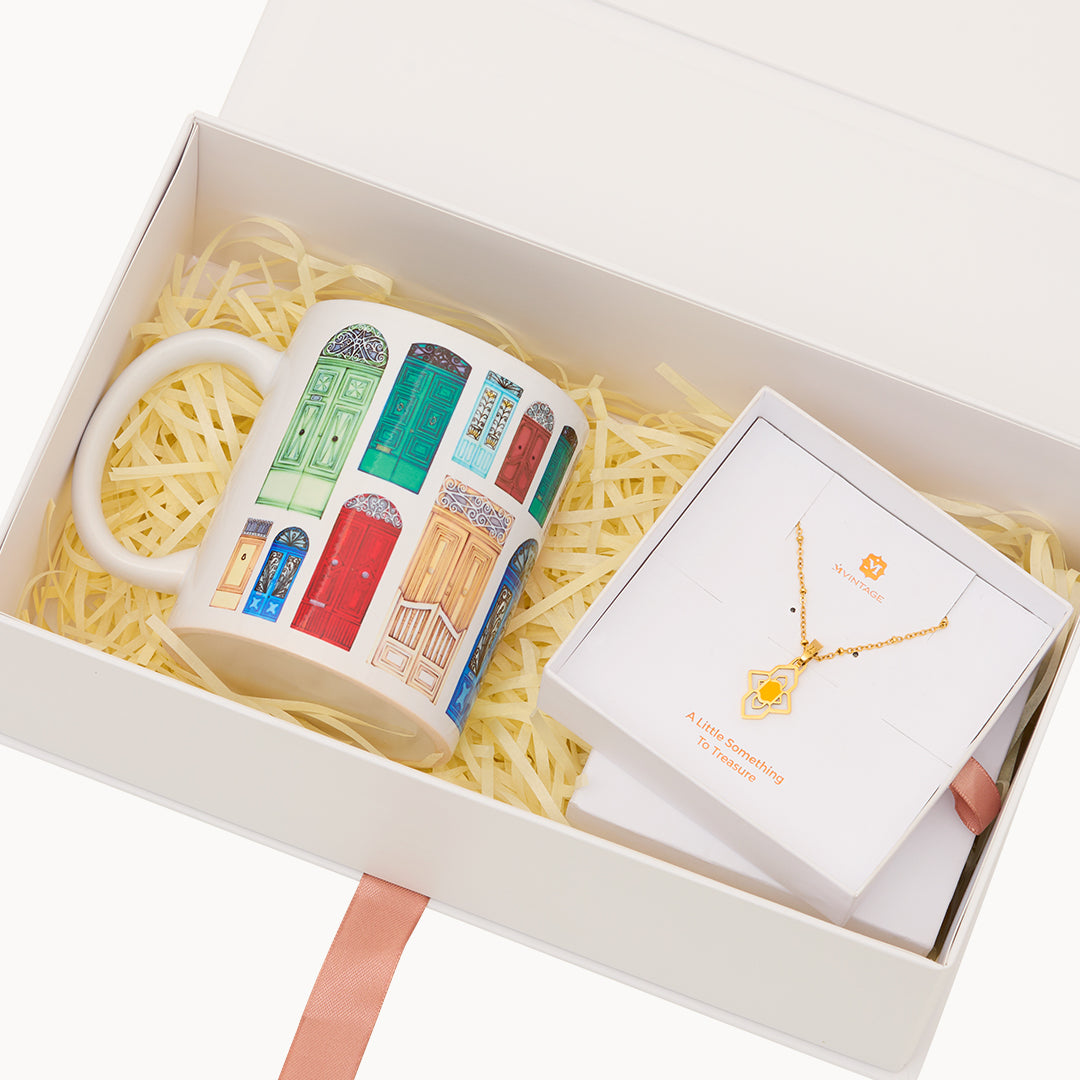 Mvintage x Stephanie Borg Orange Gift Pack