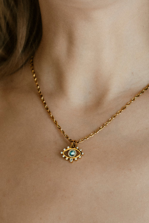 Evil Eye Starlight Necklace Set