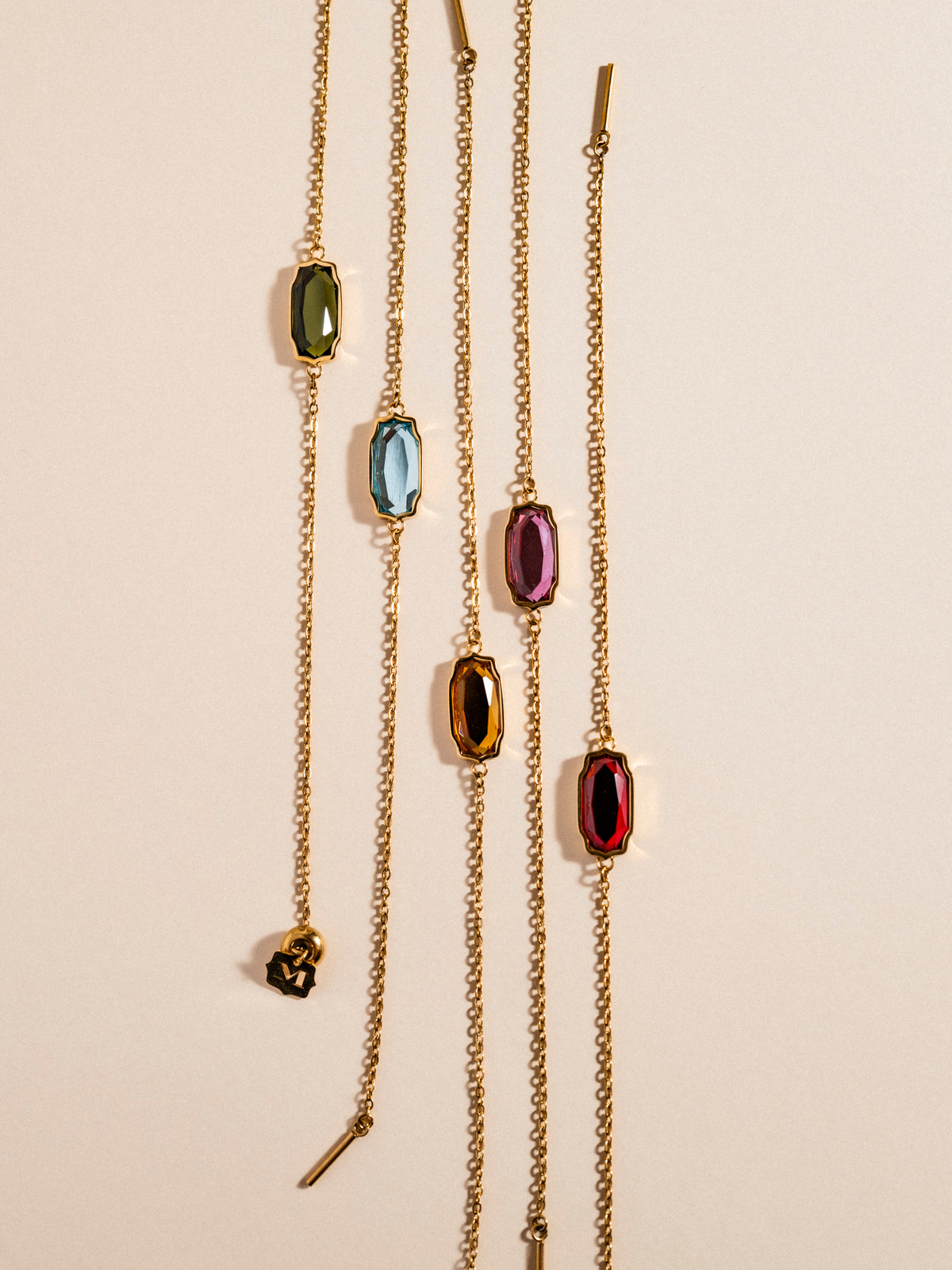 December Birthstone Uniqueness Bizzilla Adjustable Bracelet