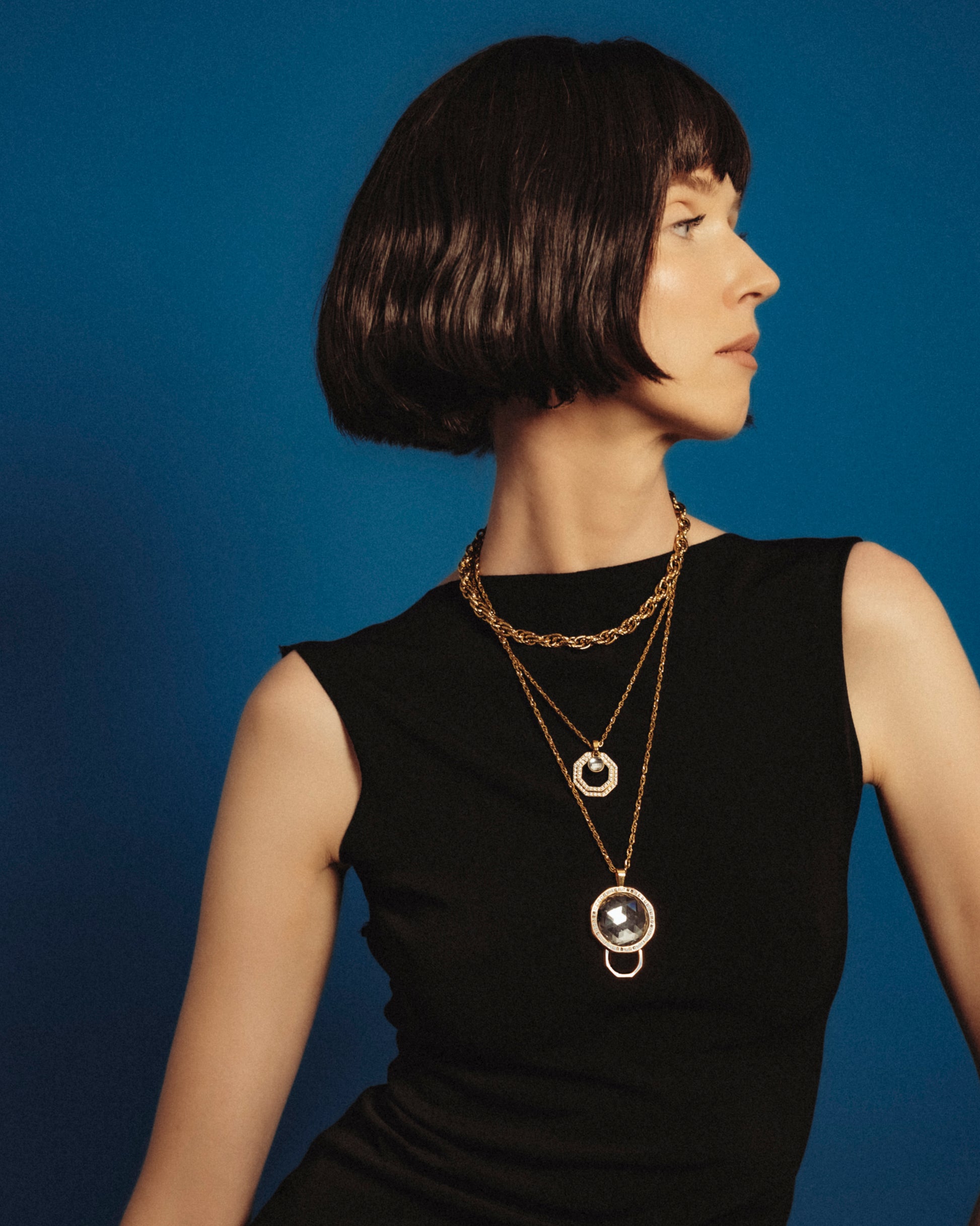 Starlight Statement Octagon Ħabbata Halo Pendant