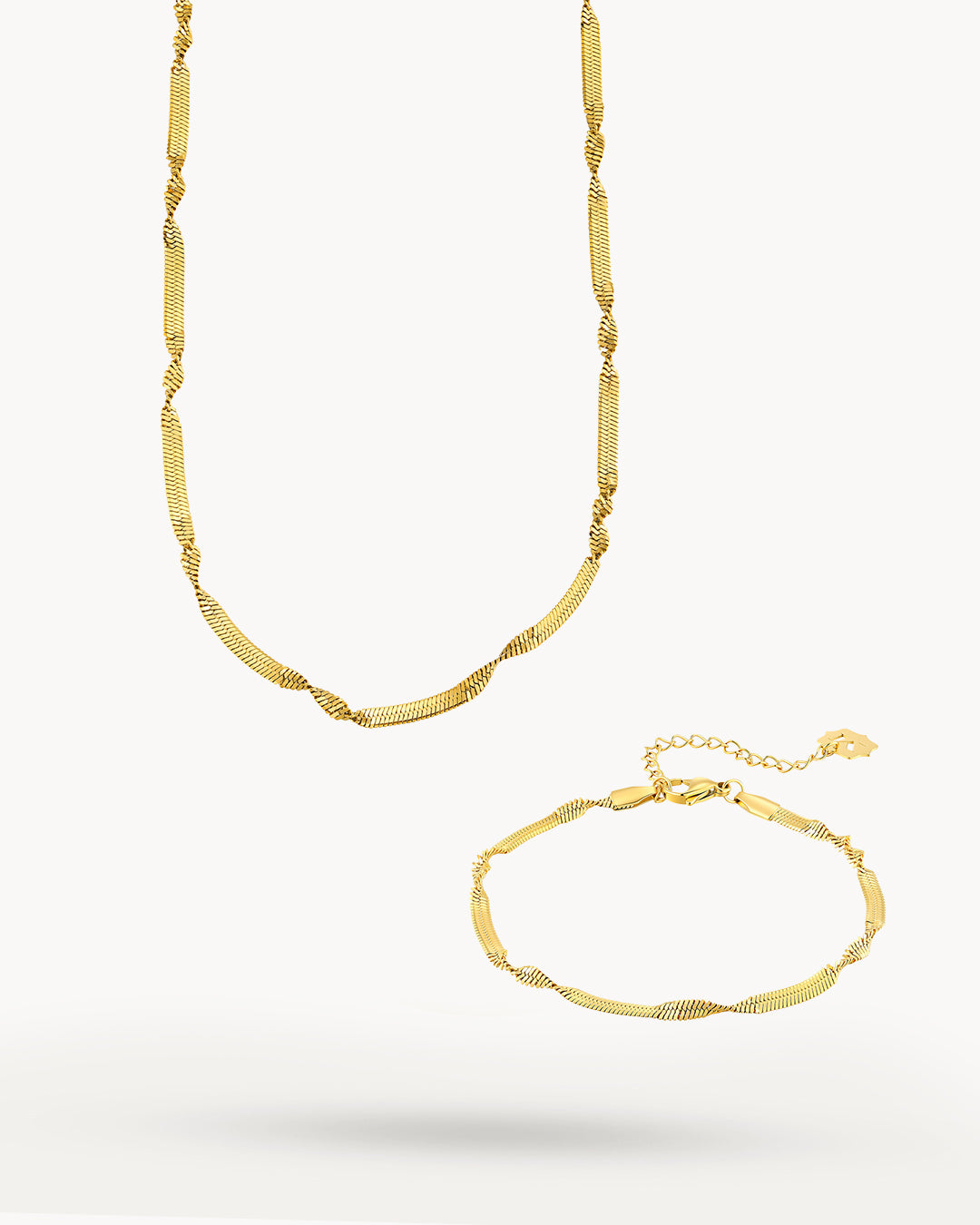 Twisted Snake Chain Set