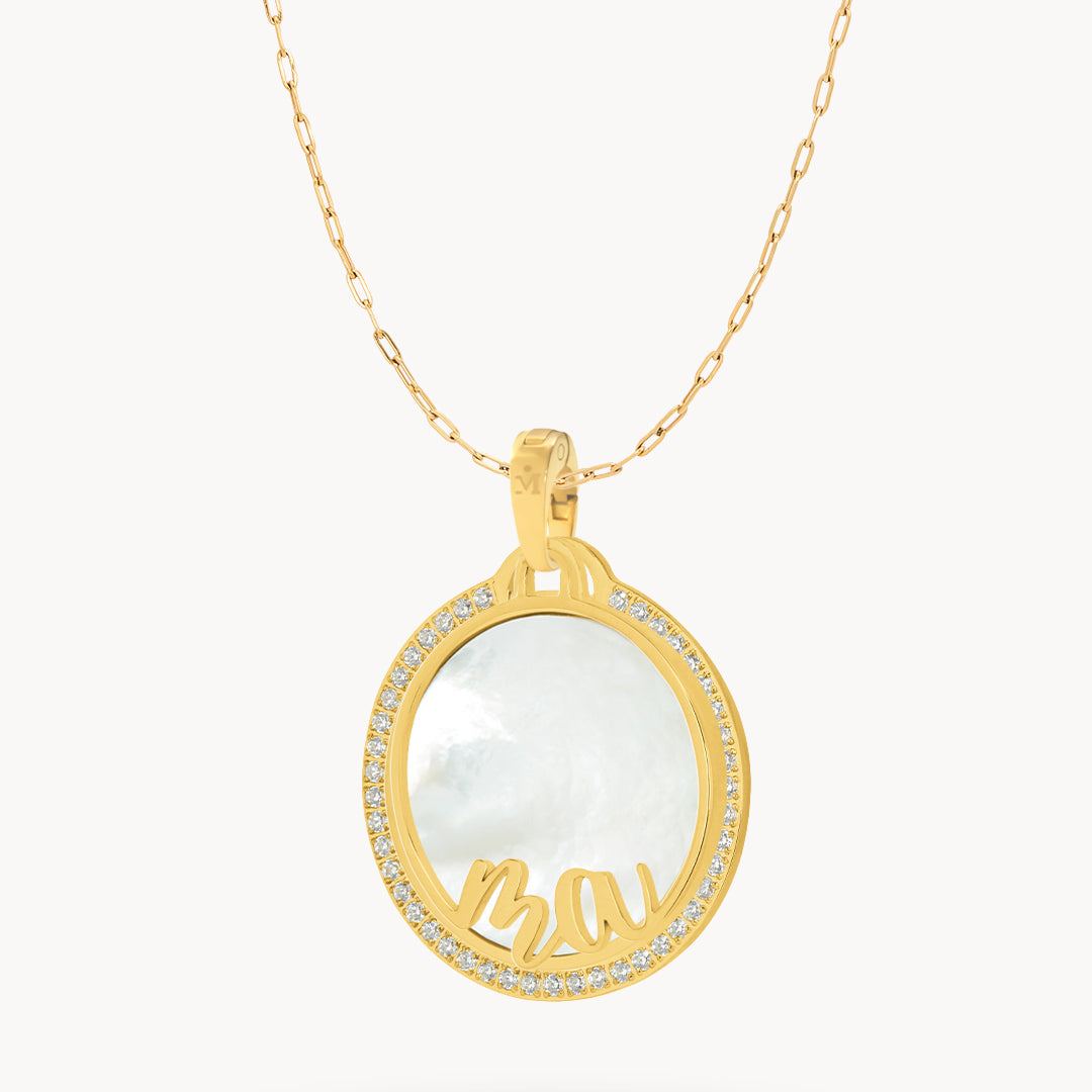 Ma Protection Halo Necklace Set