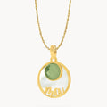 Ma Protection Birthstone Necklace Set