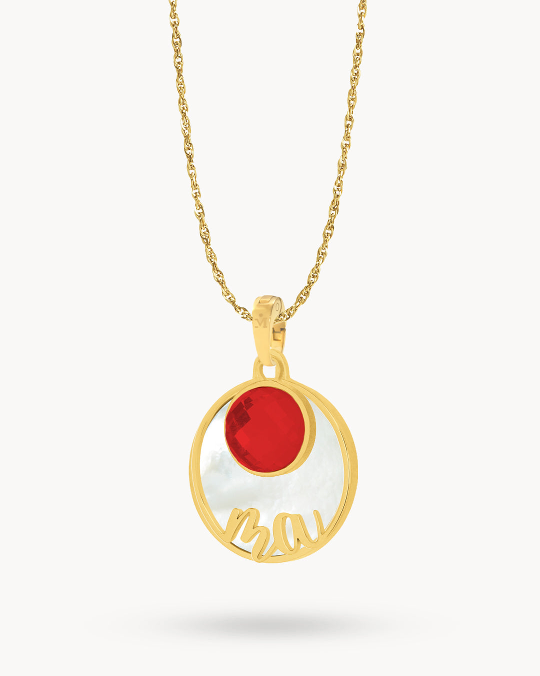 Ma Protection Birthstone Necklace Set