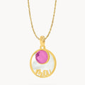 Ma Protection Birthstone Necklace Set
