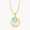 Ma Protection Birthstone Necklace Set