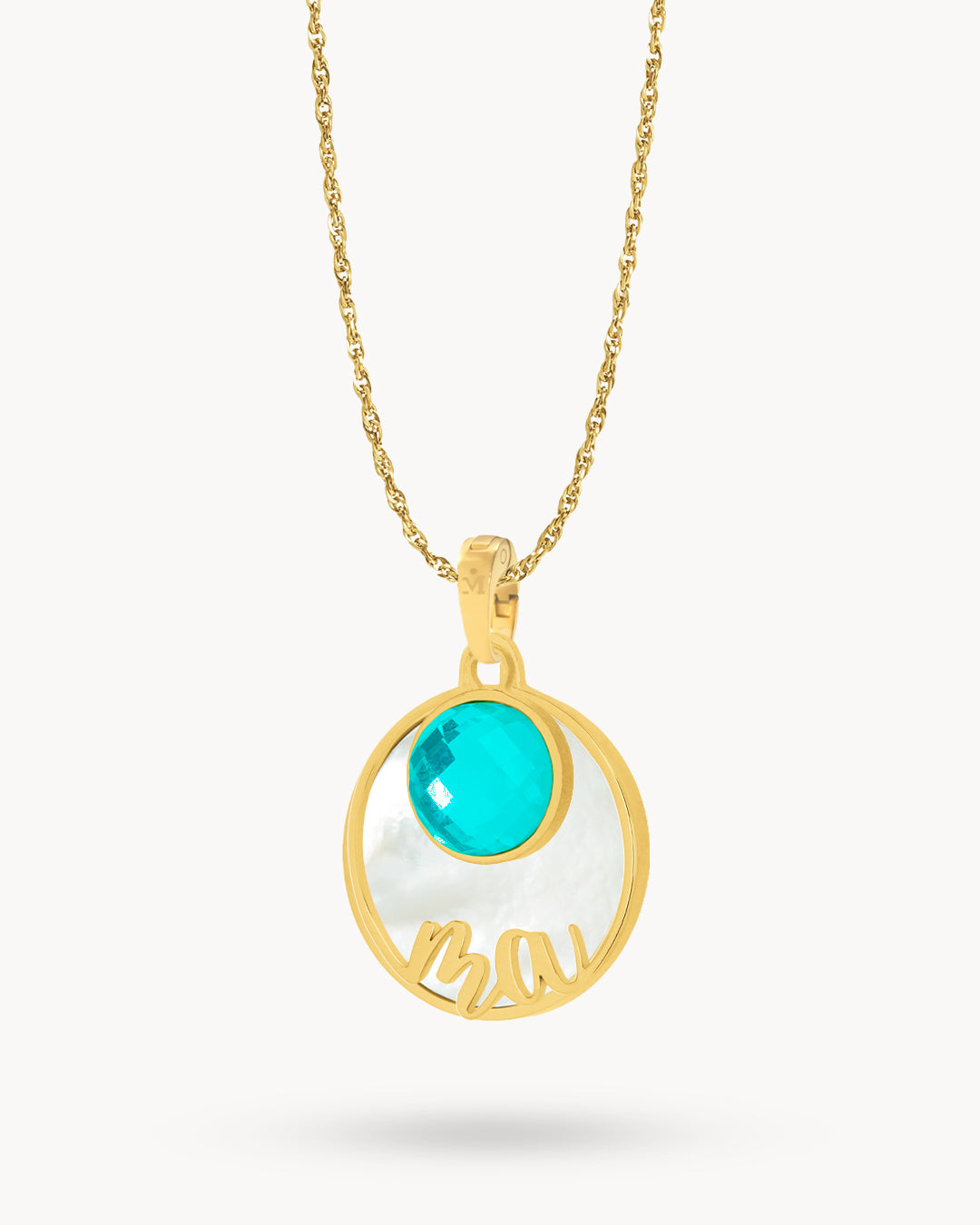 Ma Protection Birthstone Necklace Set