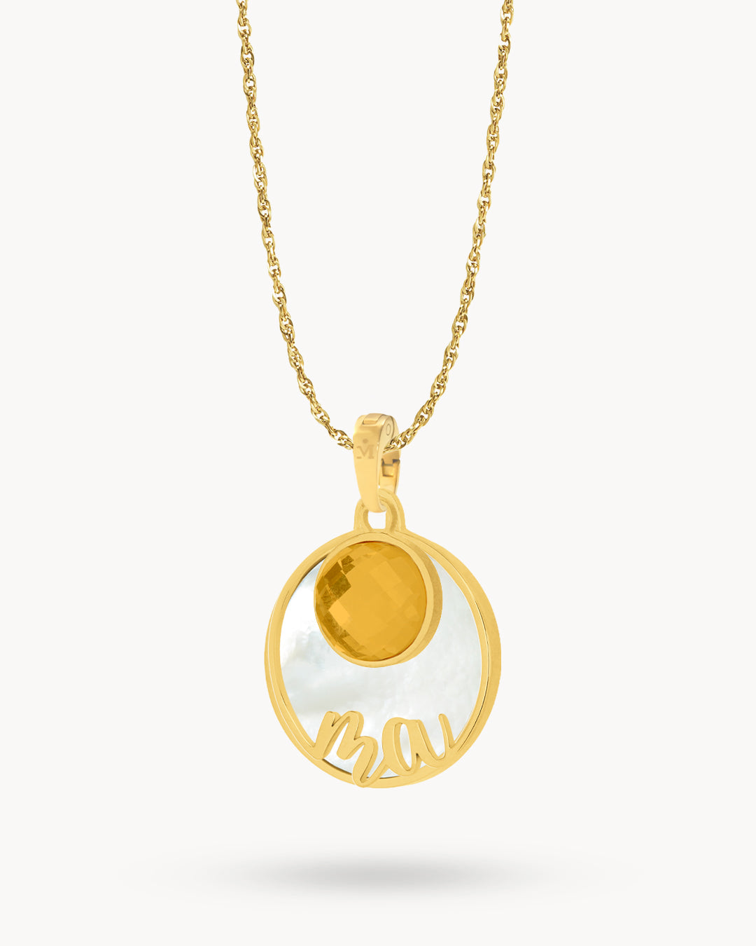 Ma Protection Birthstone Necklace Set