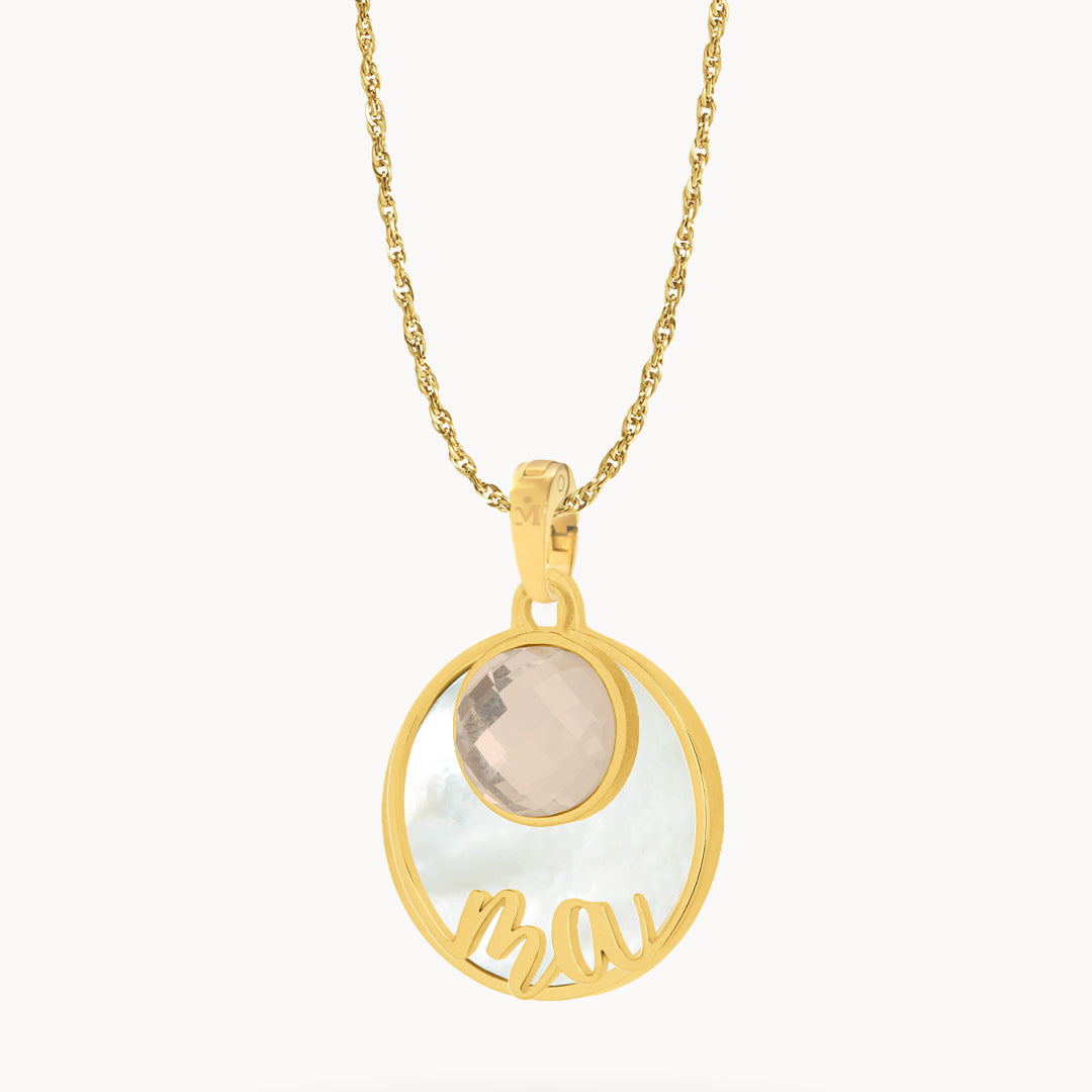 Ma Protection Birthstone Necklace Set