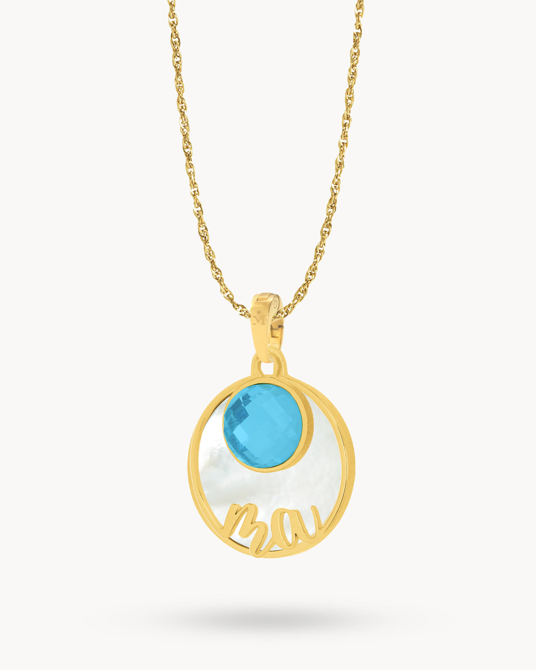 Ma Protection Birthstone Necklace Set