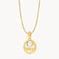 Ma Dainty Protection Birthstone Necklace Set