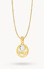 Ma Dainty Protection Birthstone Necklace Set