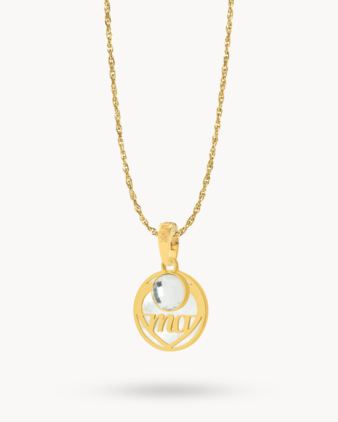 Ma Dainty Protection Birthstone Necklace Set