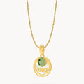 Ma Dainty Protection Birthstone Necklace Set