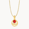 Ma Dainty Protection Birthstone Necklace Set