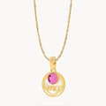 Ma Dainty Protection Birthstone Necklace Set