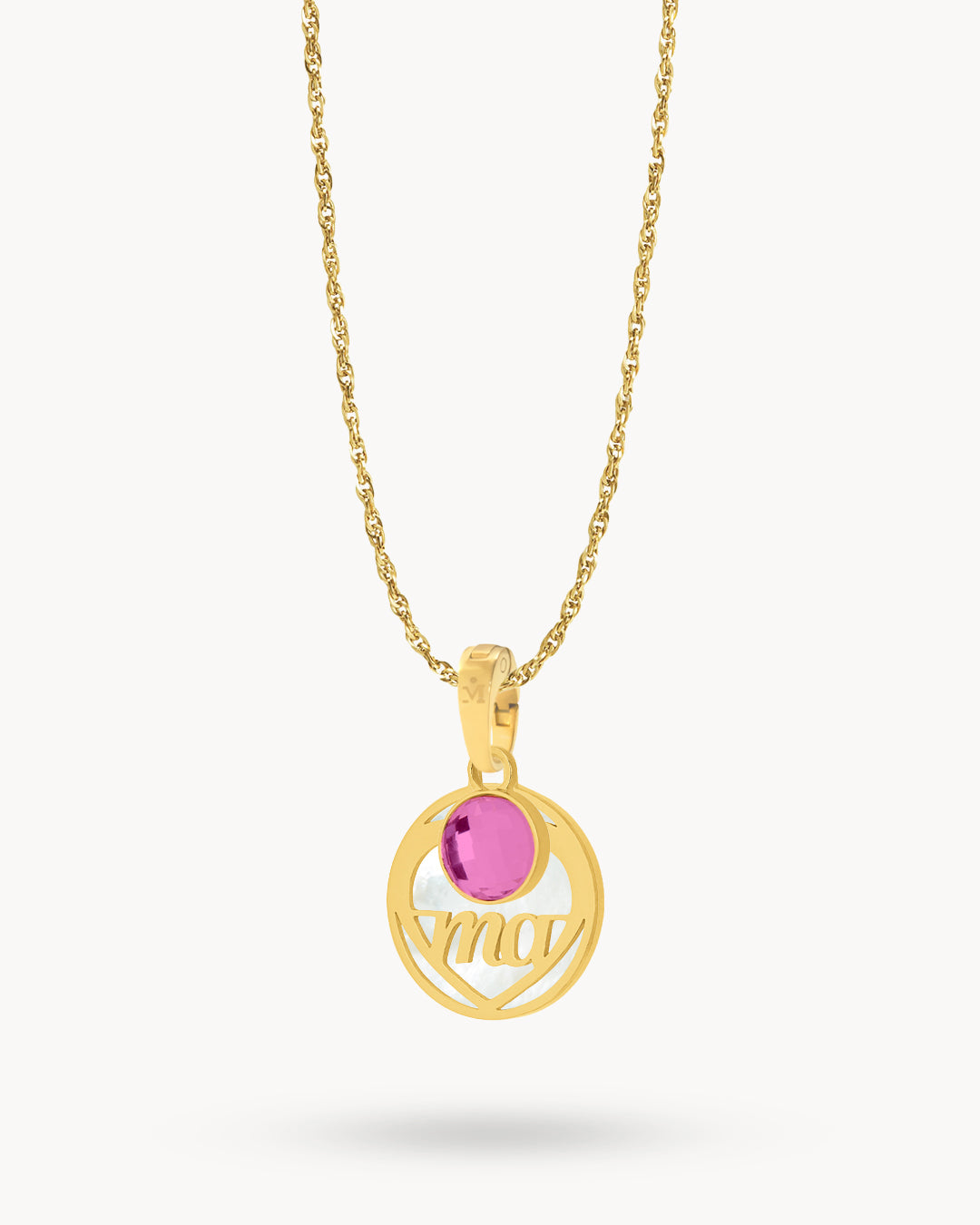 Ma Dainty Protection Birthstone Necklace Set