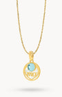 Ma Dainty Protection Birthstone Necklace Set