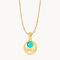 Ma Dainty Protection Birthstone Necklace Set