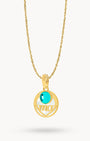 Ma Dainty Protection Birthstone Necklace Set