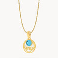 Ma Dainty Protection Birthstone Necklace Set