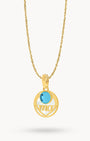 Ma Dainty Protection Birthstone Necklace Set