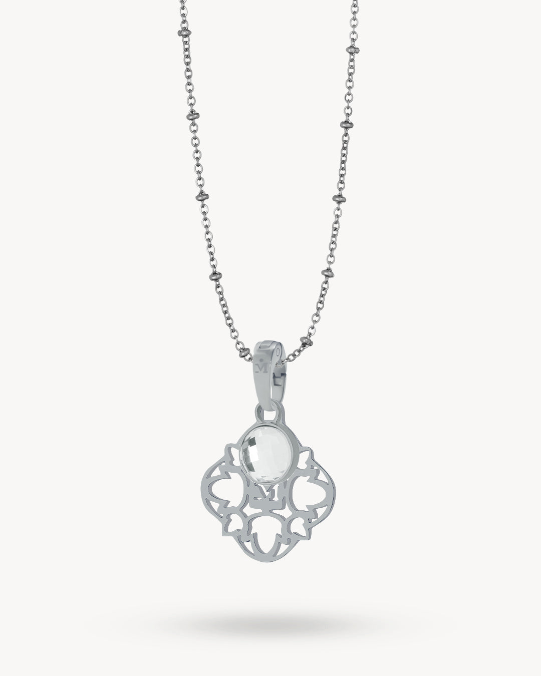 Hollow Friendship Birthstone Necklace Set
