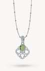 Hollow Friendship Birthstone Necklace Set