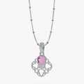 Hollow Friendship Birthstone Necklace Set