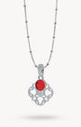 Hollow Friendship Birthstone Necklace Set