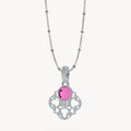 Hollow Friendship Birthstone Necklace Set