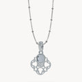 Hollow Friendship Birthstone Necklace Set