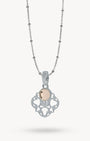 Hollow Friendship Birthstone Necklace Set