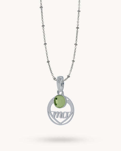 Ma Dainty Birthstone Necklace Set