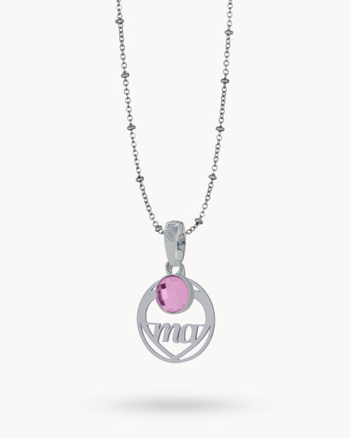 Ma Dainty Birthstone Necklace Set