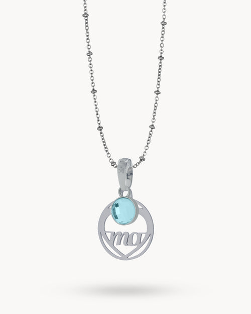 Ma Dainty Birthstone Necklace Set